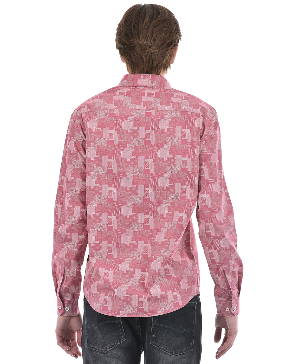 Numero Uno Men Graphic Print Red Shirt